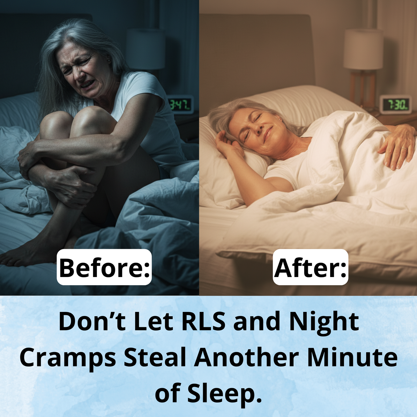 Restless Legs Keeping You Up? This Ancient Mineral Calms Restless Legs & Stops Cramps in Minutes
