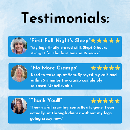 Restless Legs Keeping You Up? This Ancient Mineral Calms Restless Legs & Stops Cramps in Minutes